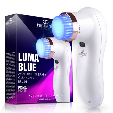 LumaBlue LED Light Therapy Cleansing Brush