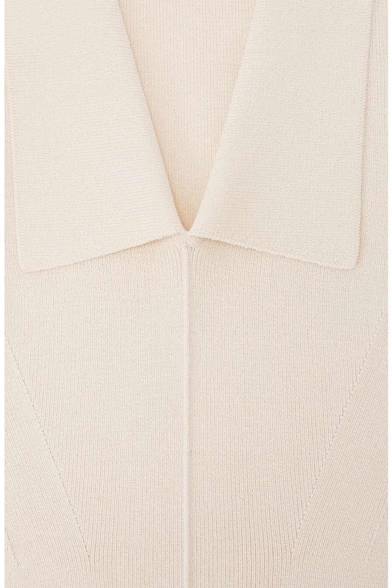 Vera Collared Rib Knit Racerback Tank, Alternate, color, IVORY