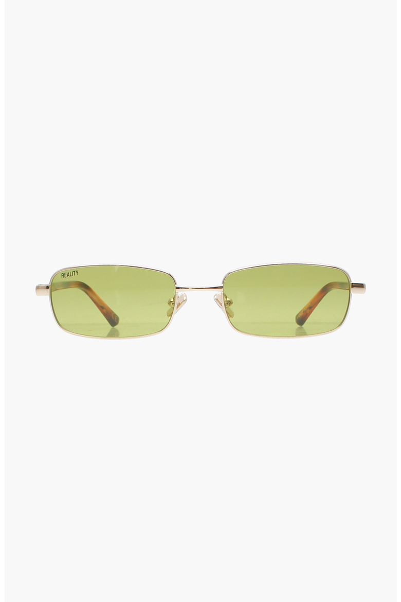 Vibes Town Sunglasses, Main, color, Gold Olive