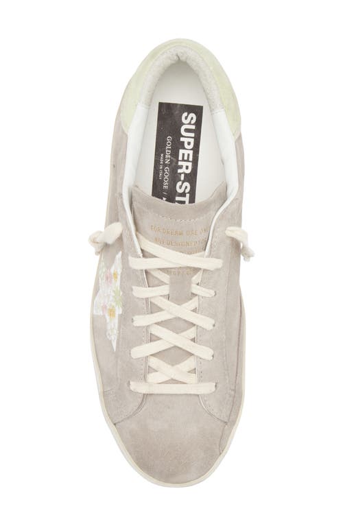 Golden Goose Super-star Low Top Sneaker In Green
