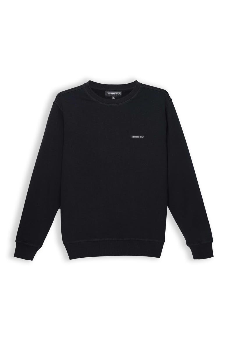 Preston Crew Neck Sweatshirt, Alternate, color, Black