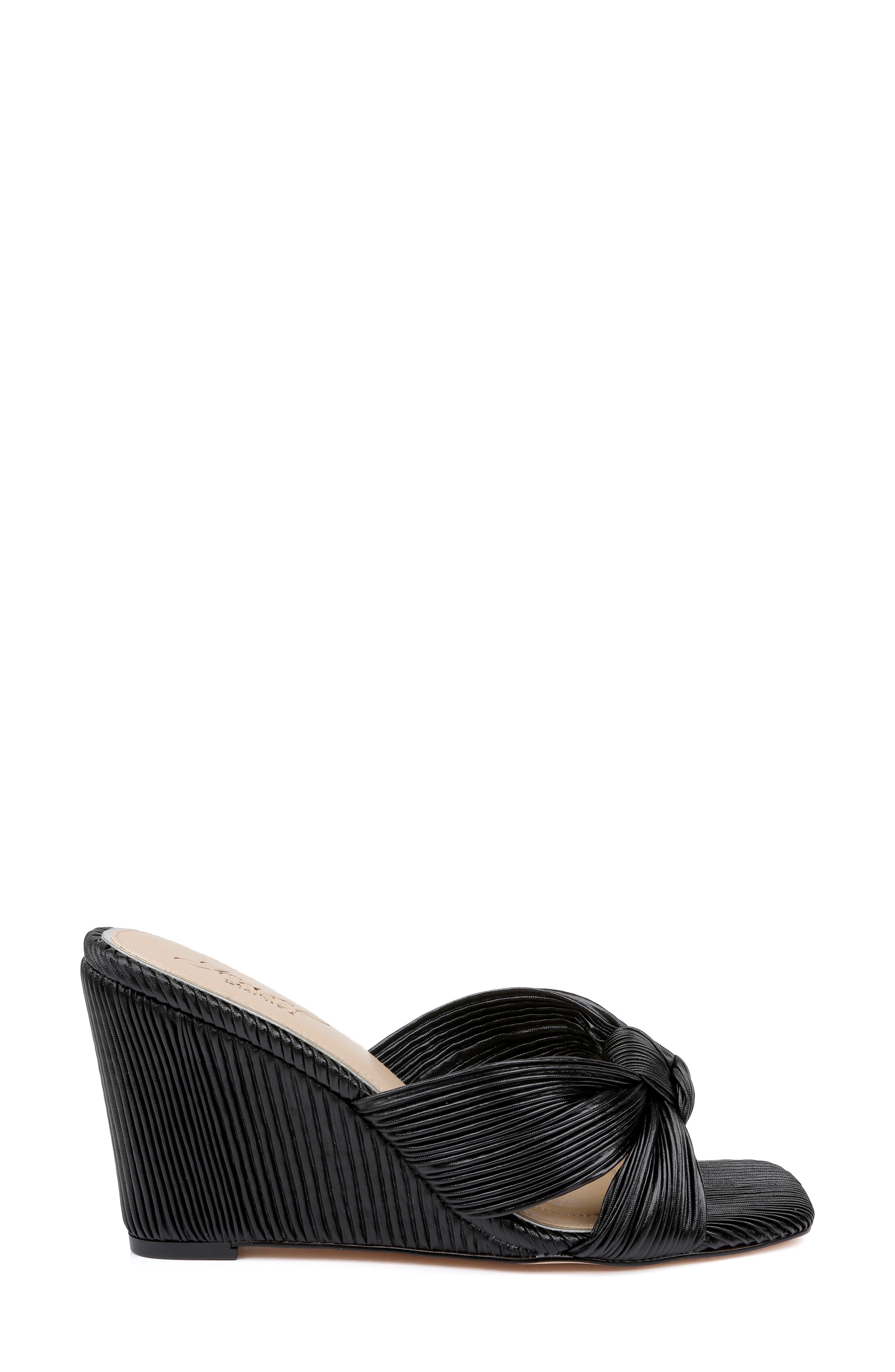 Jewel Badgley Mischka Hype Wedge Slide Sandal, Alternate, color, 