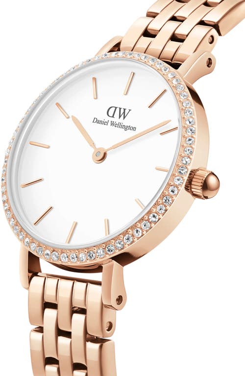Daniel Wellington Petite Lumine Bracelet Watch, 28mm In Gold