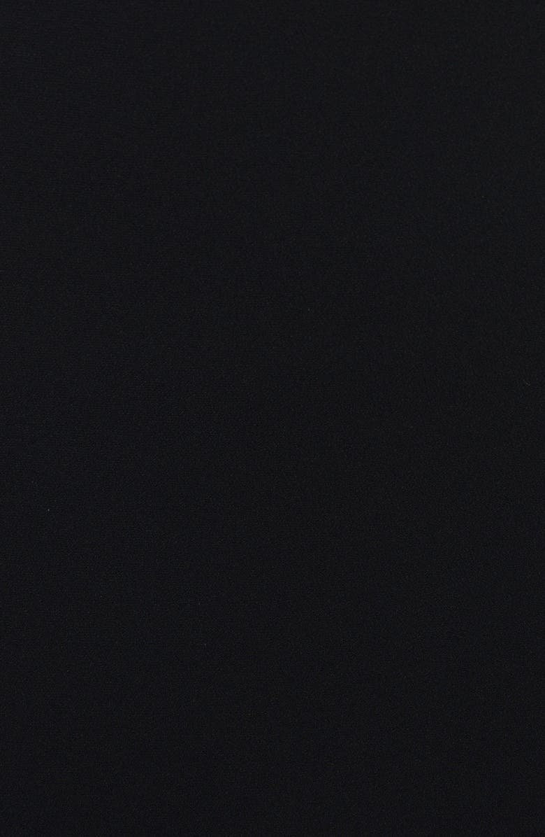 Versace Cowl Neck Sleeveless Midi Dress, Alternate, color, 