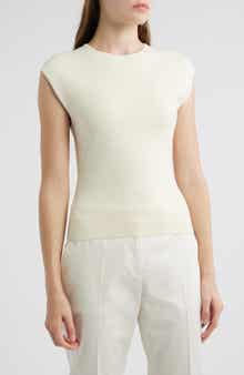BOSS Farmera Zip Back Knit Top