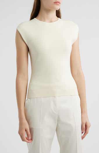 Farmera Zip Back Knit Top