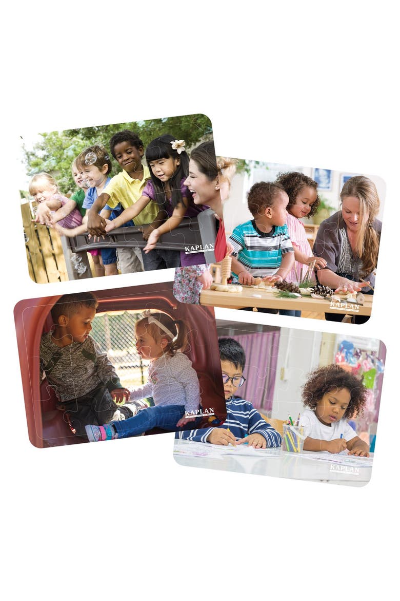 Friends Like Me Puzzles - Set of 4, Main, color, Multicolor