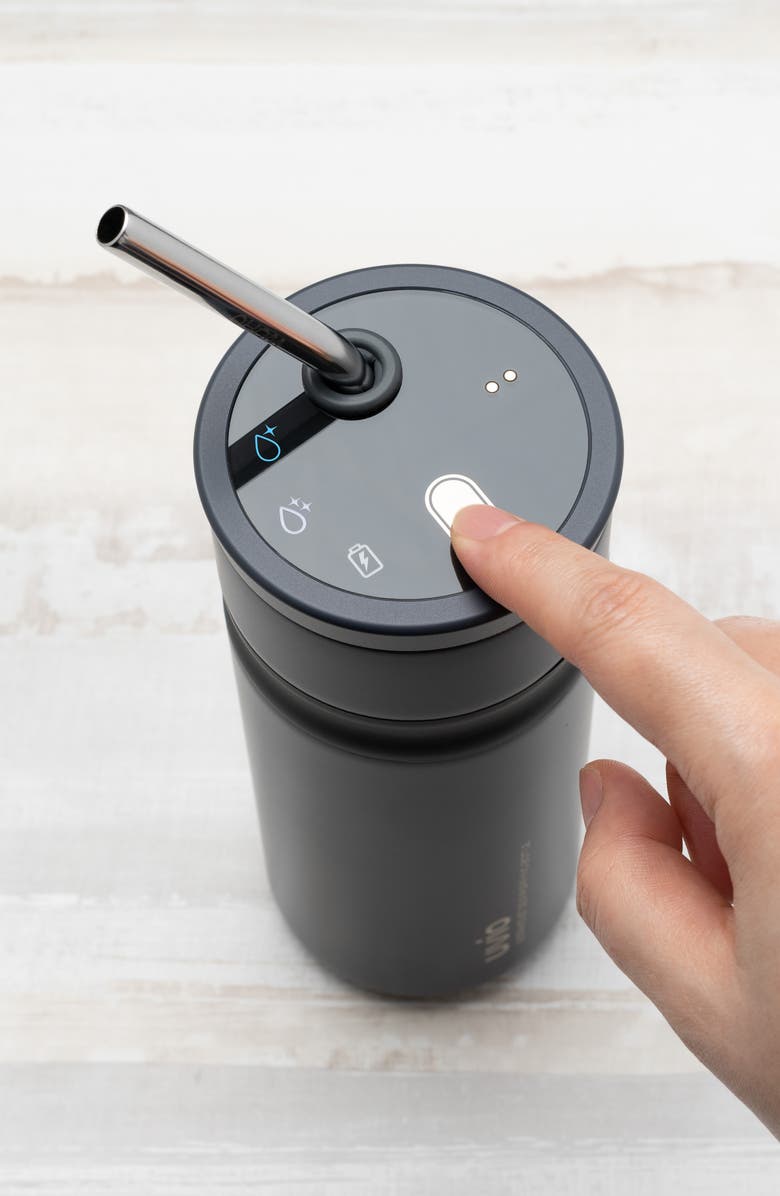 OHOM Uvio Ultraviolet Self-Purifying Straw Water Bottle, Alternate, color, 