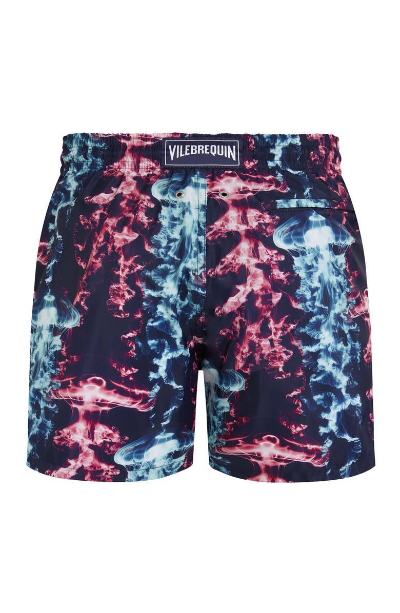 Vilebrequin Men Ultra-light and packable Swim Shorts X-Ray Medusa, Alternate, color, Navy