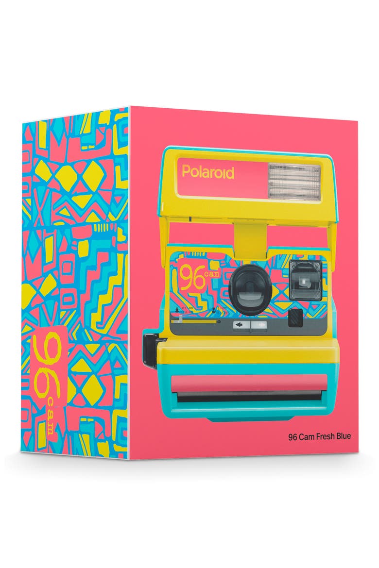 Impossible Project Polaroid 600 96 Cam Instant Camera, Alternate, color, BLUE