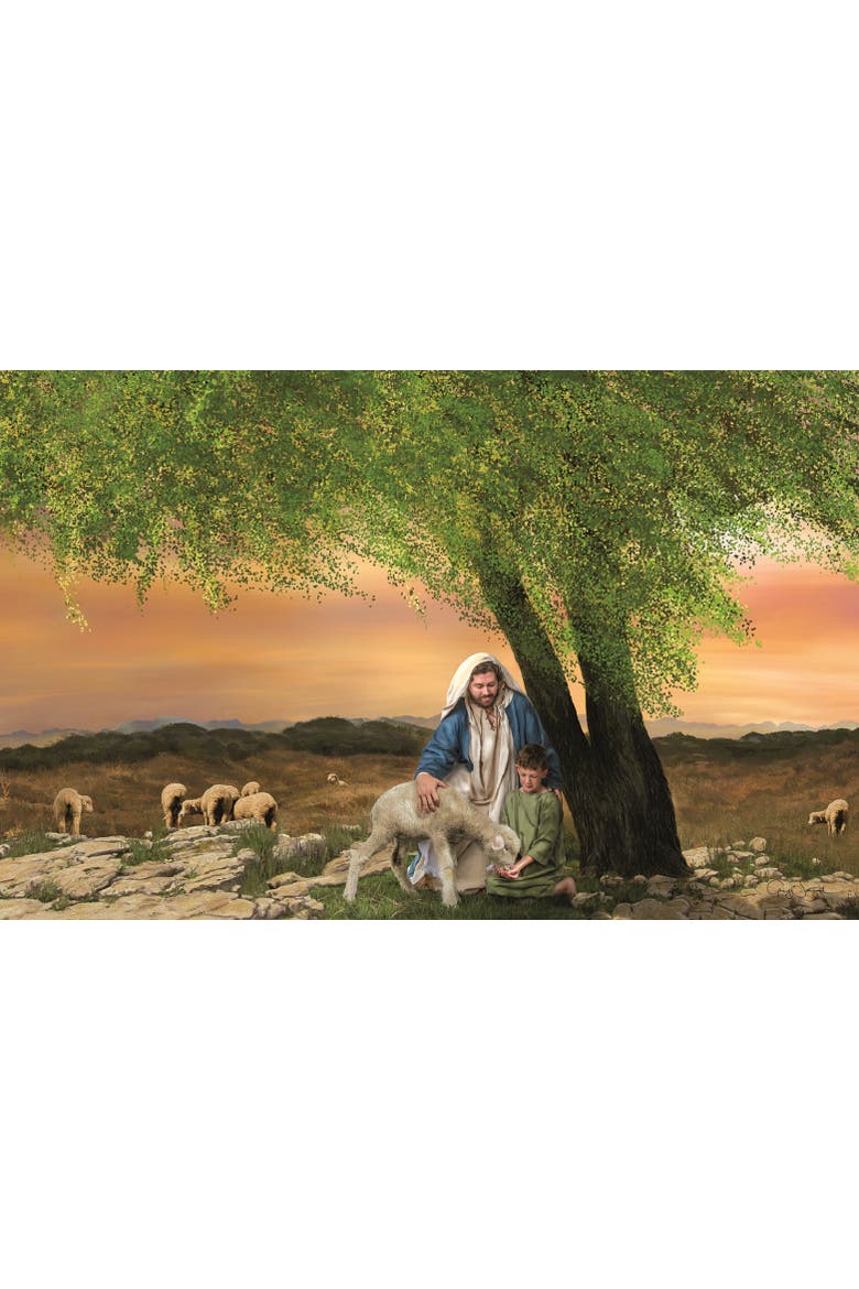 Feed My Lambs 1000 piece Jigsaw Puzzle for Adults, Alternate, color, Multicolor