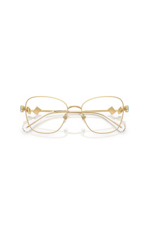 Swarovski 54mm Irregular Optical Glasses In Gold