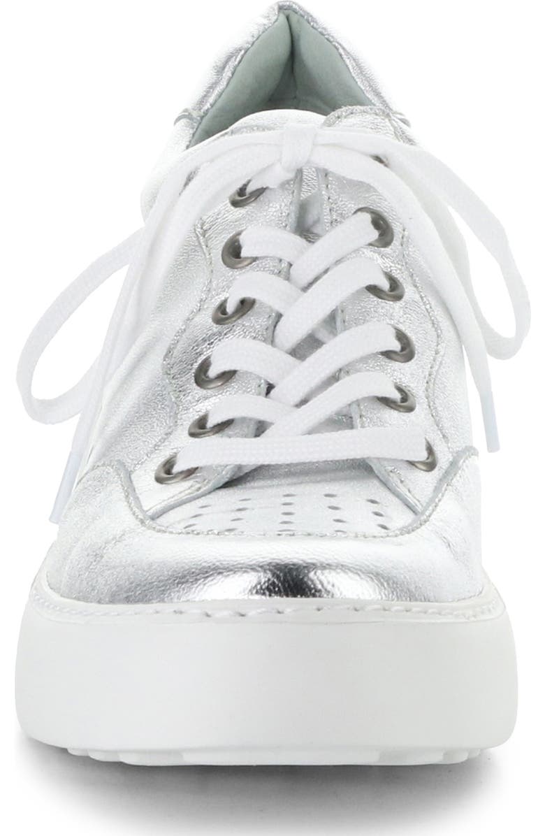 Fly London Derk Platform Wedge Sneaker, Alternate, color, 002 Silver
