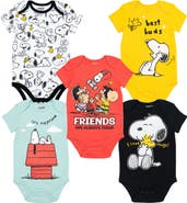 PEANUTS 5-Pack Bodysuits
