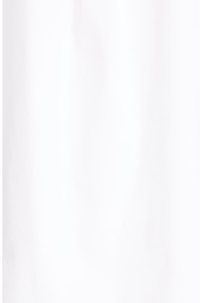 Siona Cotton Blend Stretch Poplin Top, Alternate, color, WHITE
