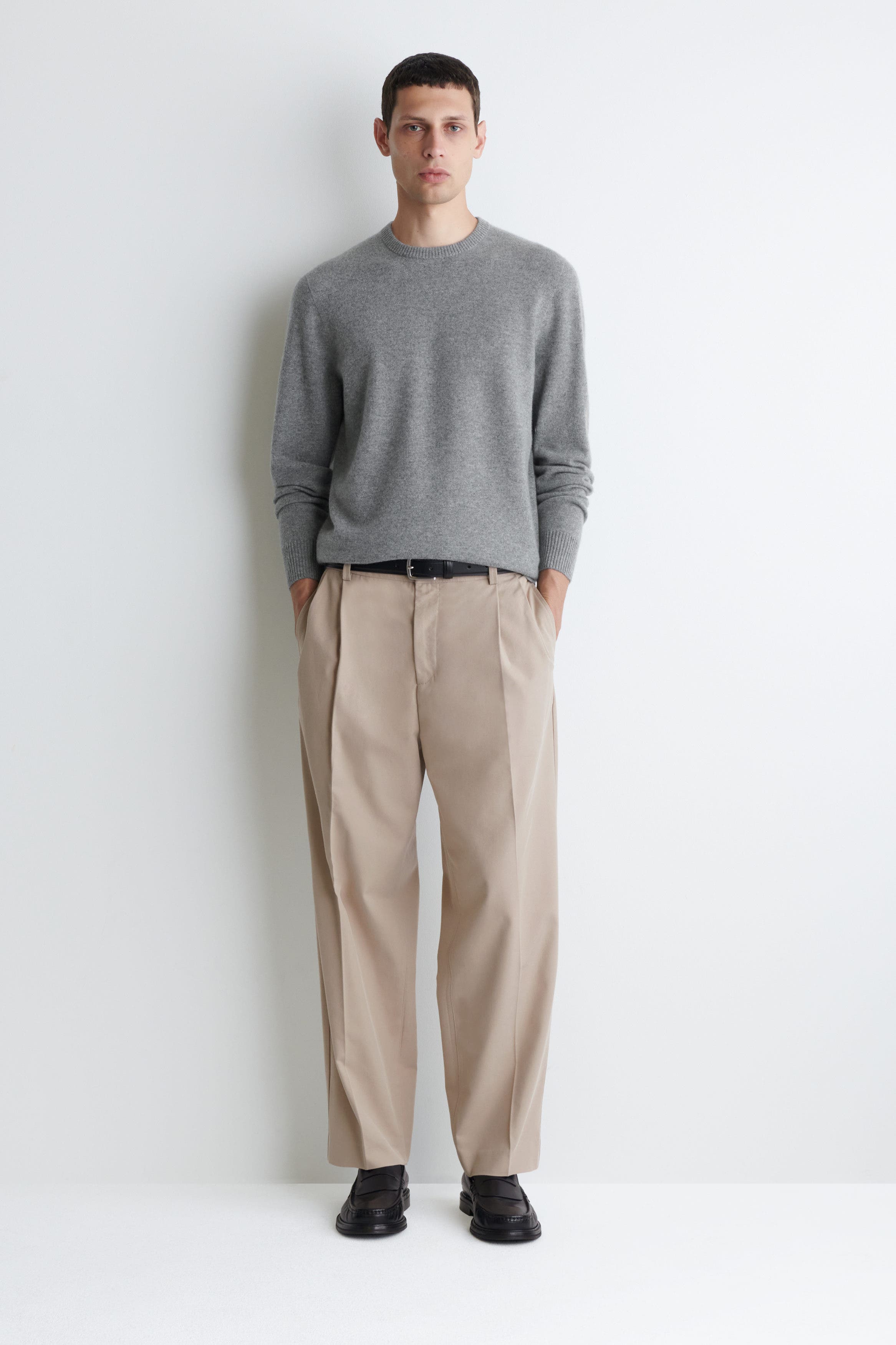 Seamless Cashmere Crew-Neck Sweater - image 2