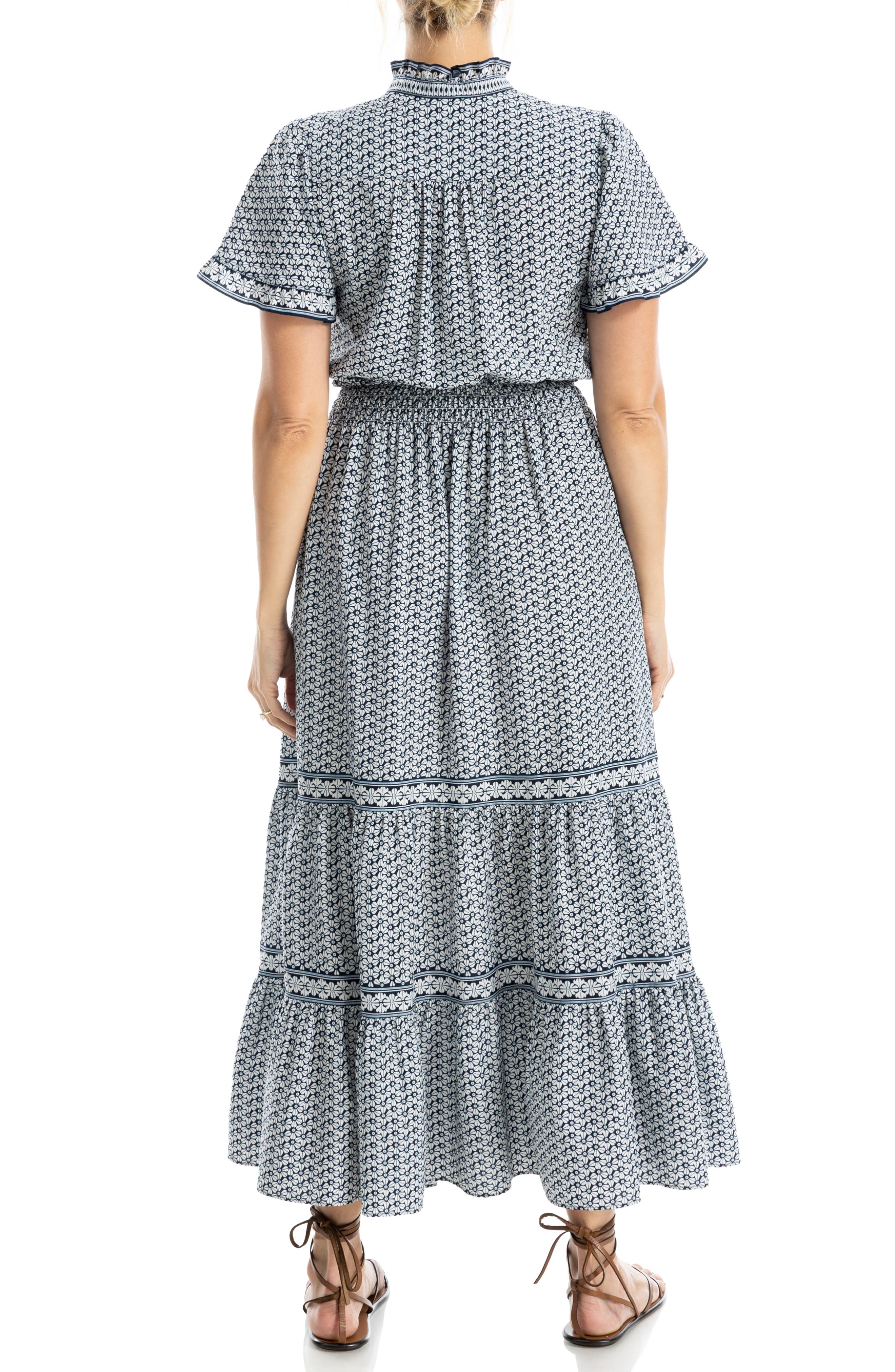 Flutter Sleeve Maxi Dress - image 4