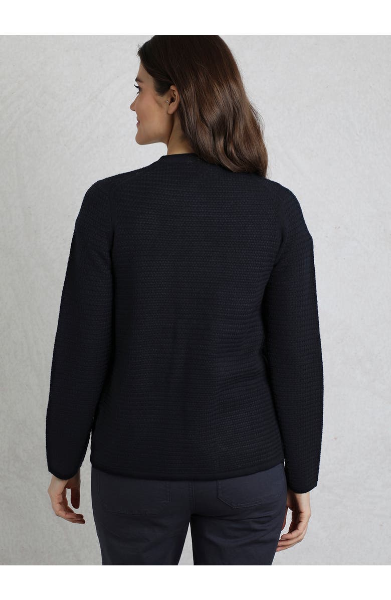 Weird Fish Hayley Knitted Cardigan, Alternate, color, Navy