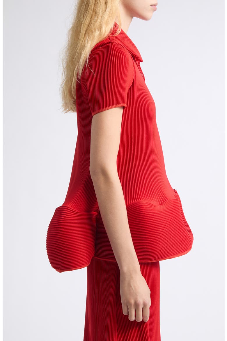 Ripple Polo, Alternate, color, BOLD RED