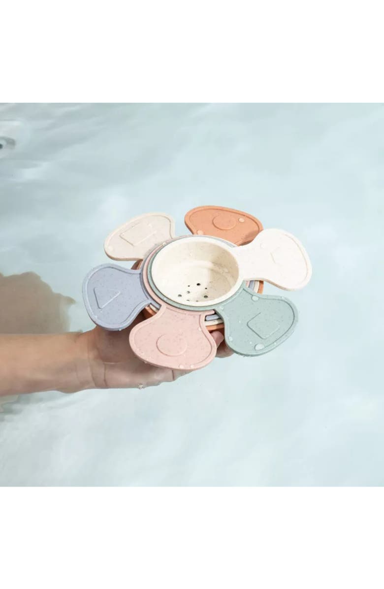 Sperric Stacking Cups Educational Bath Toy 6-Piece Set, Alternate, color, 