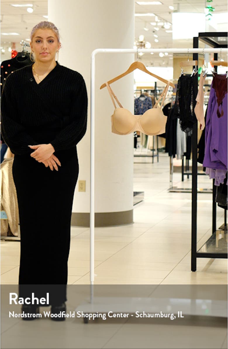 Underwire Strapless Push-Up Bra, sales video thumbnail