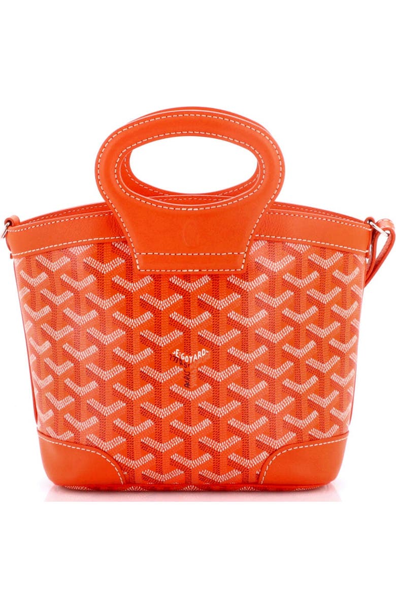 Pre-Owned Goyard Beluga Bag Coated Canvas Mini, Alternate, color, Orange
