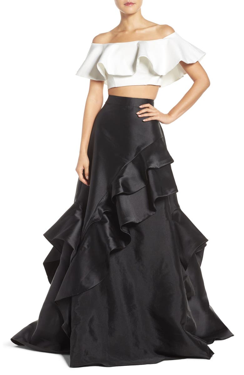Jovani Two-Piece Ballgown, Main, color,