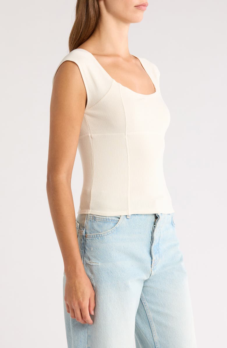 PacSun Juliet Crop Tank, Alternate, color, Off White