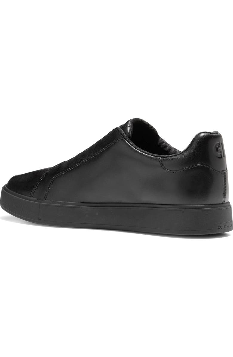 Cole Haan GrandPro Luxe Wholecut Sneaker, Alternate, color, Black / Black