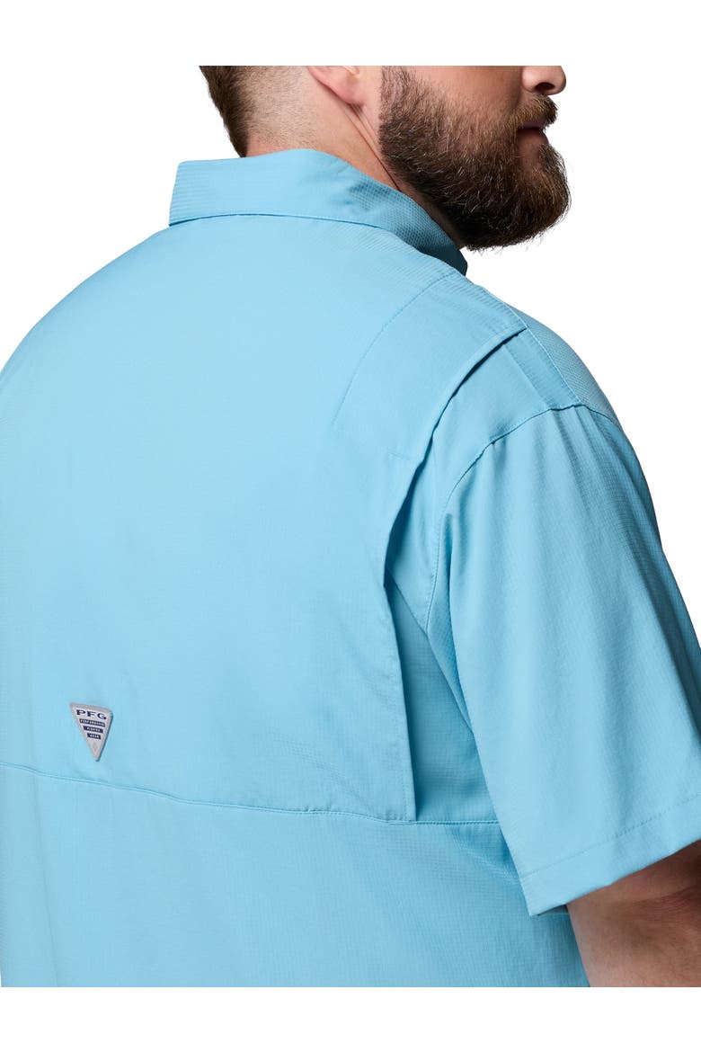 Big & Tall PFG Tamiami II Sport Shirt, Alternate, color, VINTAGE BLUE