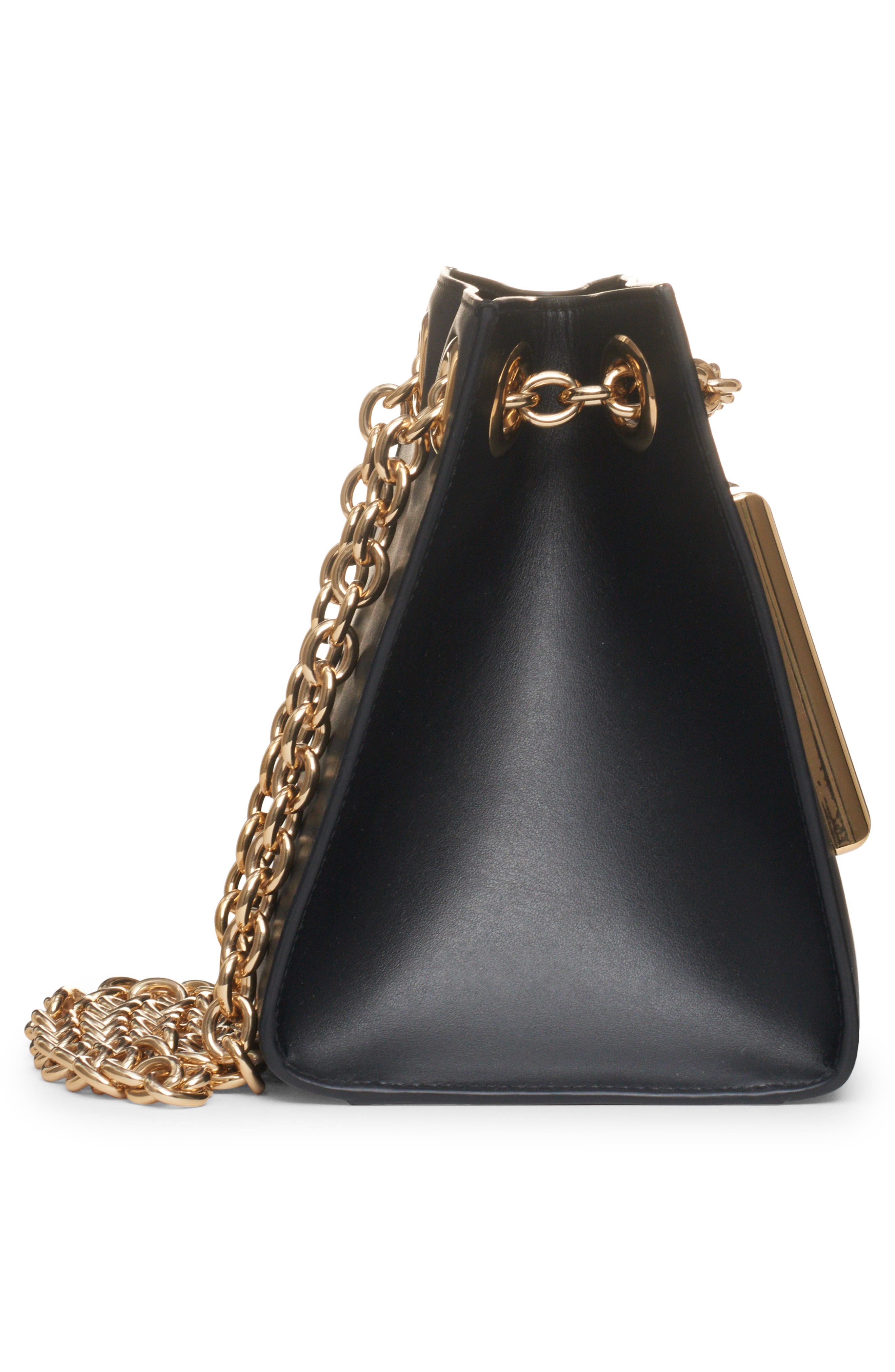 Dolce&Gabbana 3.5 Leather Bucket Bag, Alternate, color, 