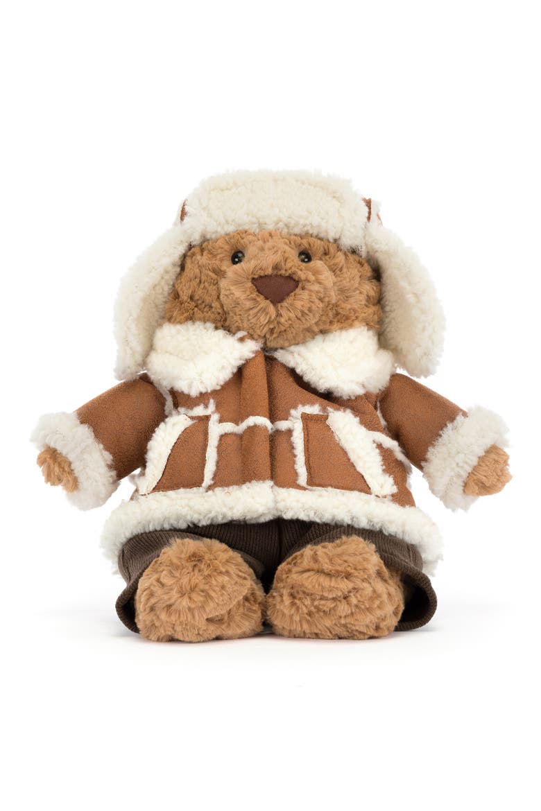 Bartholomew Bear Alpine, Alternate, color, BROWN
