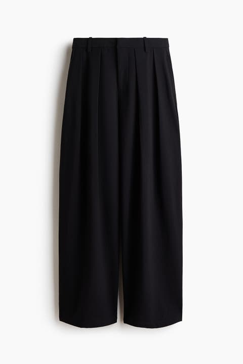 Pleated Baggy Pants