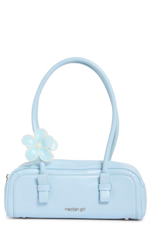 Kids' Crinkle Faux Leather Shoulder Bag