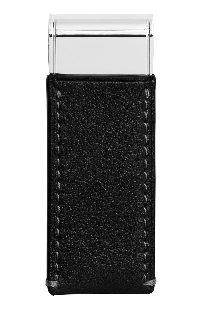COACH Leather Wrapped Money Clip, Main, color, 