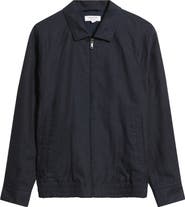 Nordstrom Linen Harrington Jacket