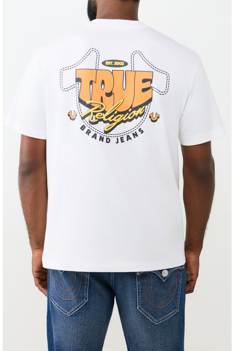 Horseshoe Balloon Graphic T-Shirt, Alternate, color, OPTIC WHITE