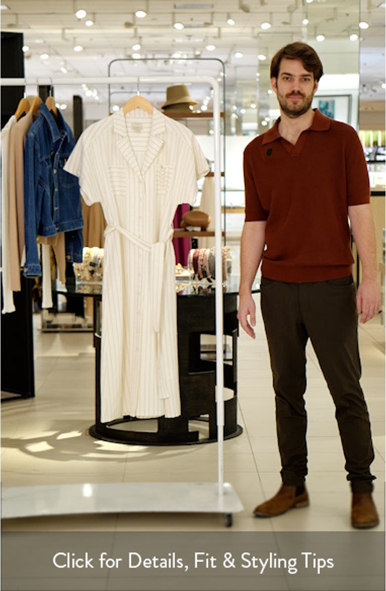 Stripe Shirtdress, sales video thumbnail