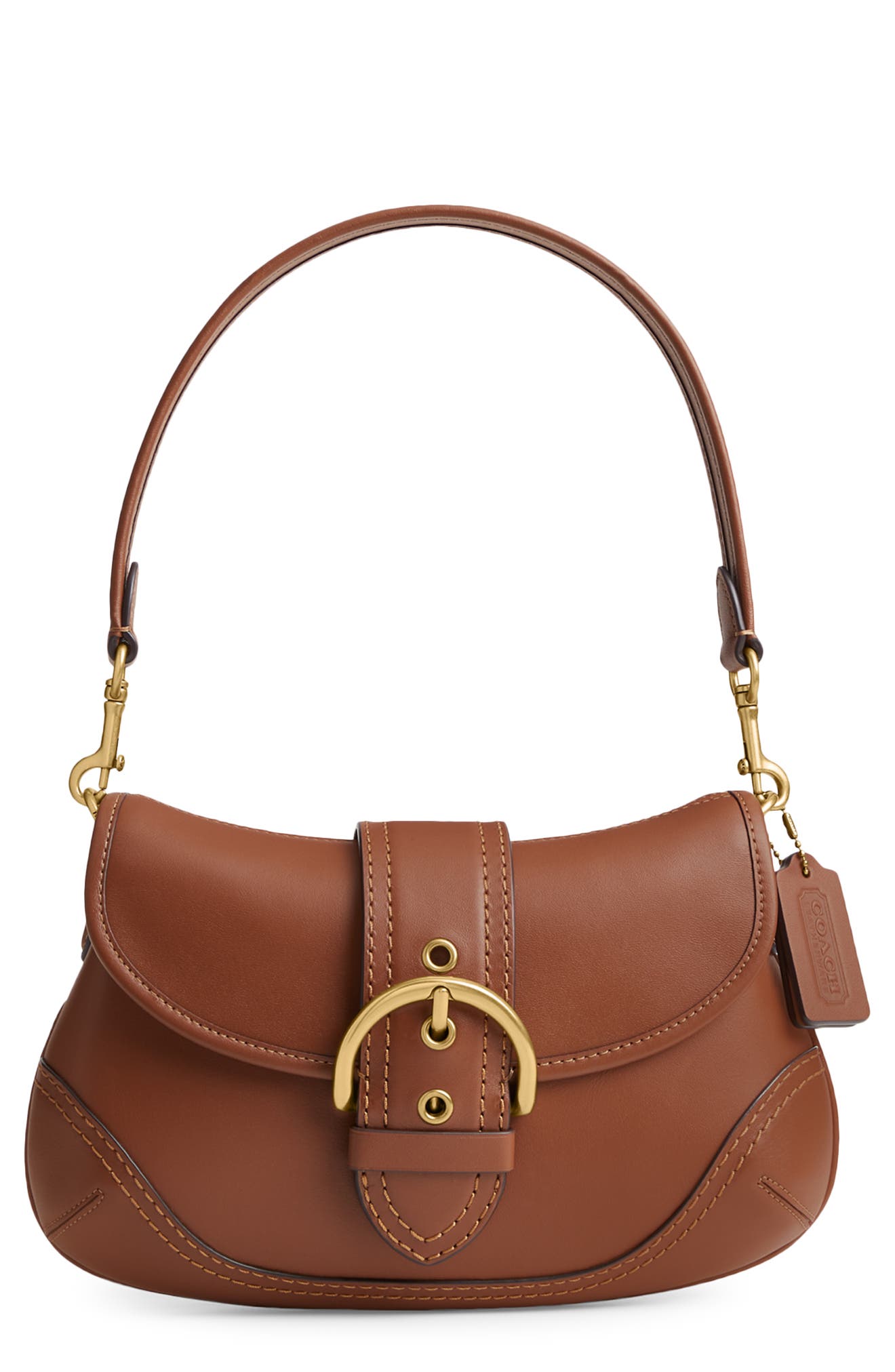 COACH Soho Glove Tanned Leather Shoulder Bag, Main, color, 
