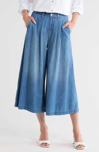 Elowyn High Waist Crop Palazzo Pants