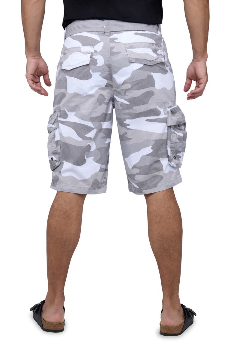 Cargo Shorts, Alternate, color, WHITE CAMO