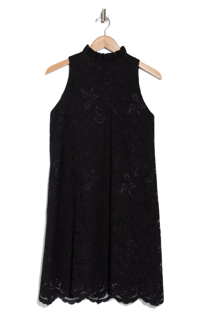 Anne Klein Floral Lace Shift Dress, Alternate, color,