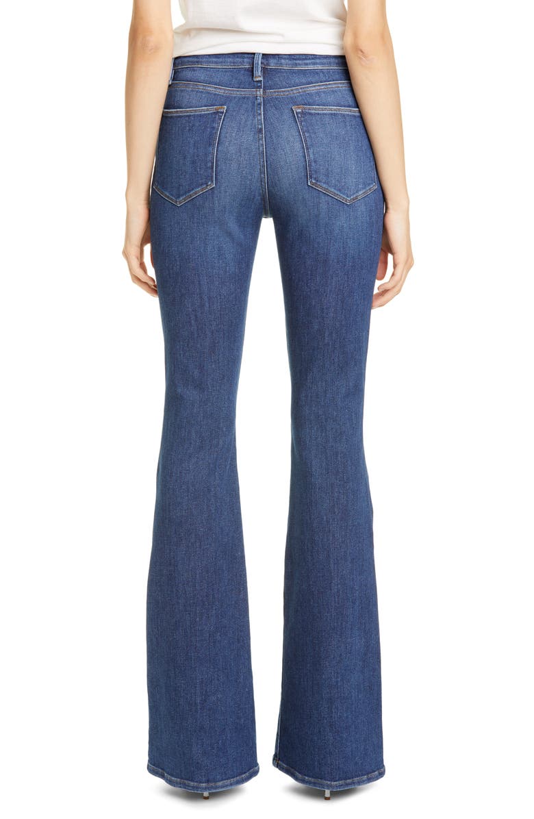 FRAME Le High Waist Flare Jeans, Alternate, color, 