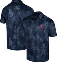 COLOSSEUM Men's Colosseum Navy Ole Miss Rebels Palms Team Polo