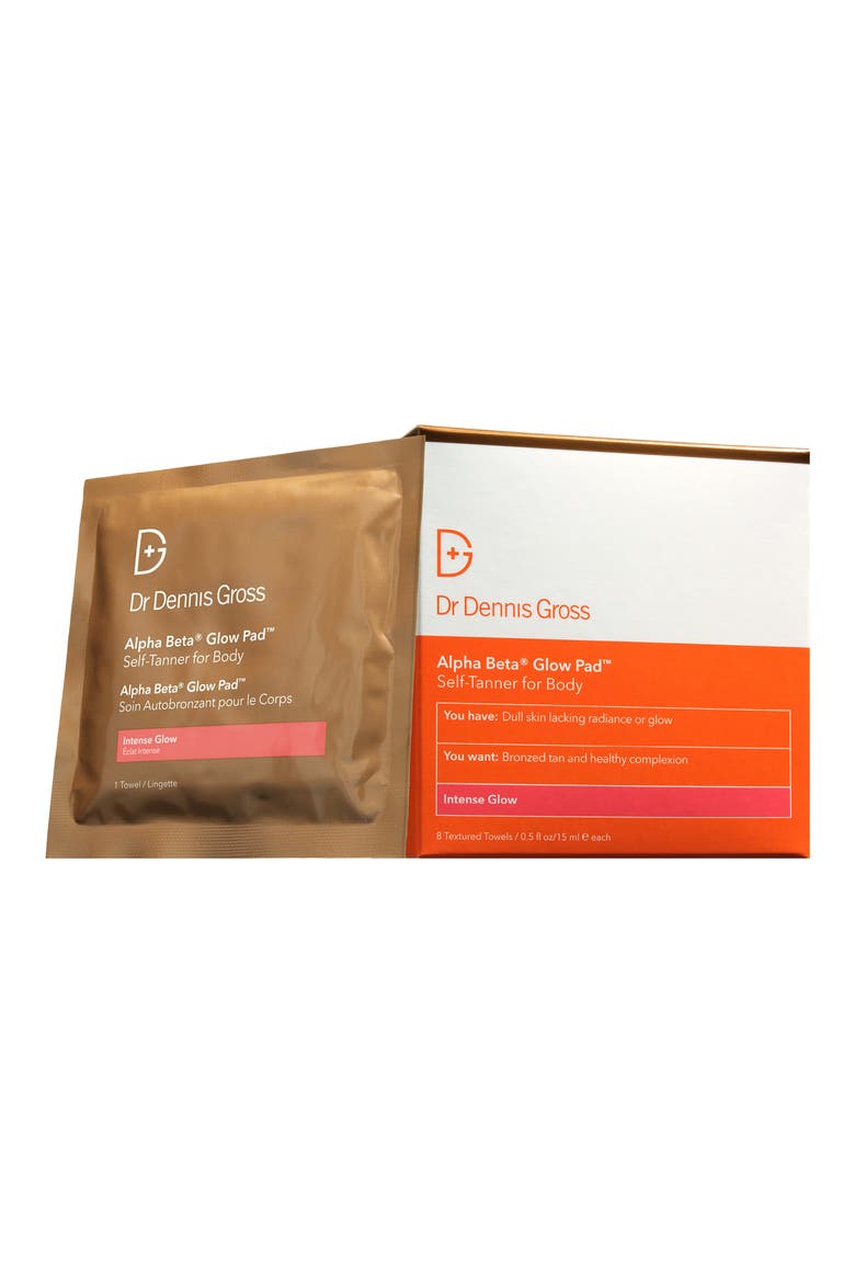 Alpha Beta® Glow Pad® Self-Tanner for Body, Main, color, NO COLOR