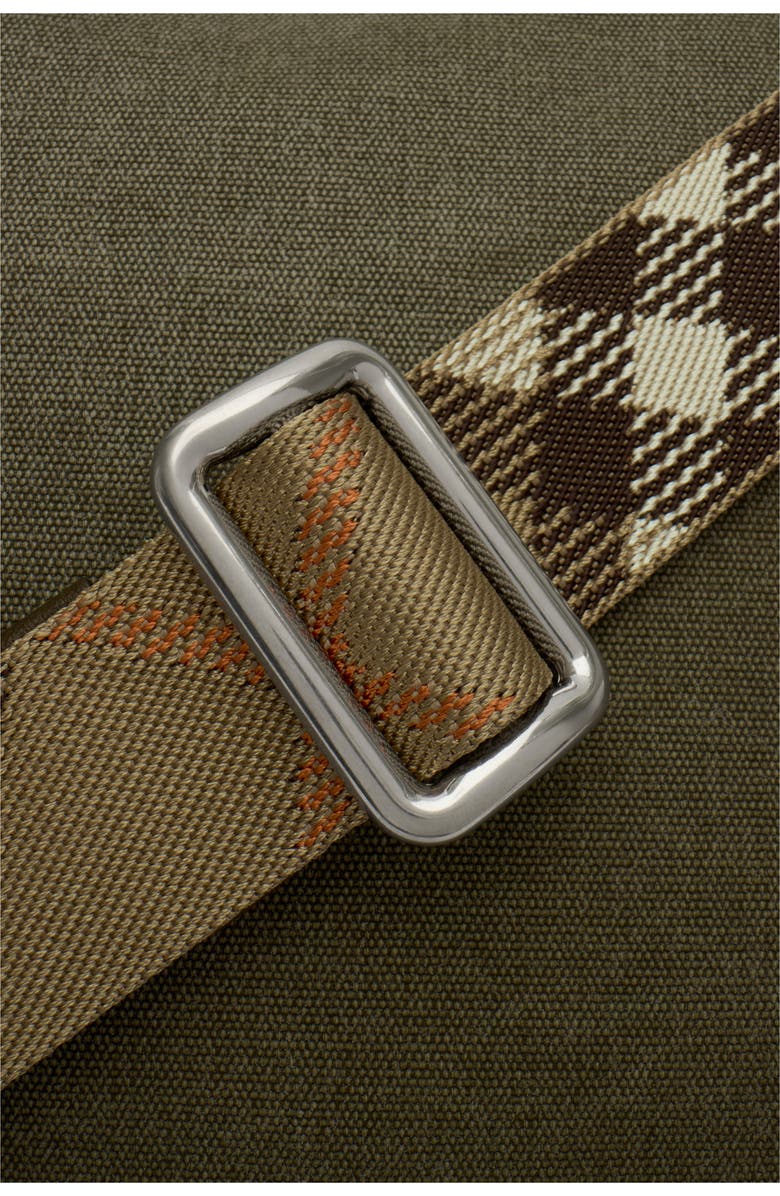 Burberry Mini Tavistock Crossbody Bag, Alternate, color, Military Green