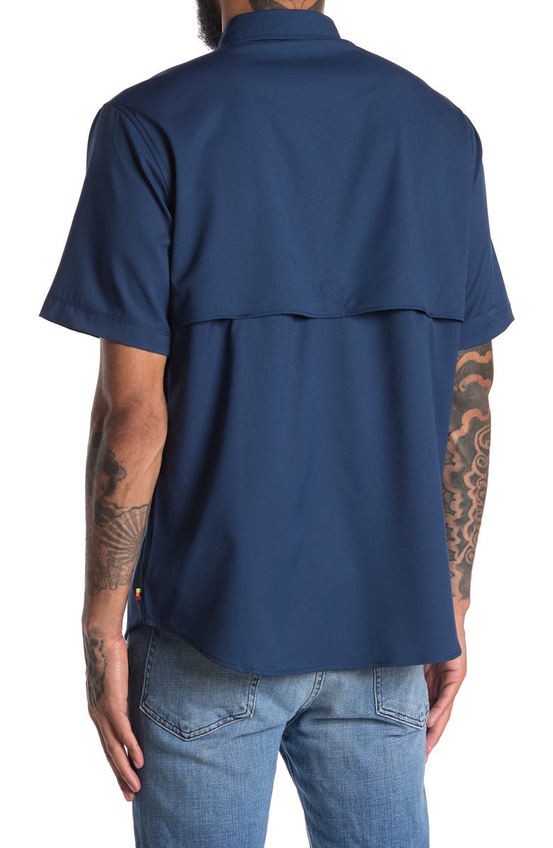 Union UB Tech Fishing Shirt, Alternate, color, Space