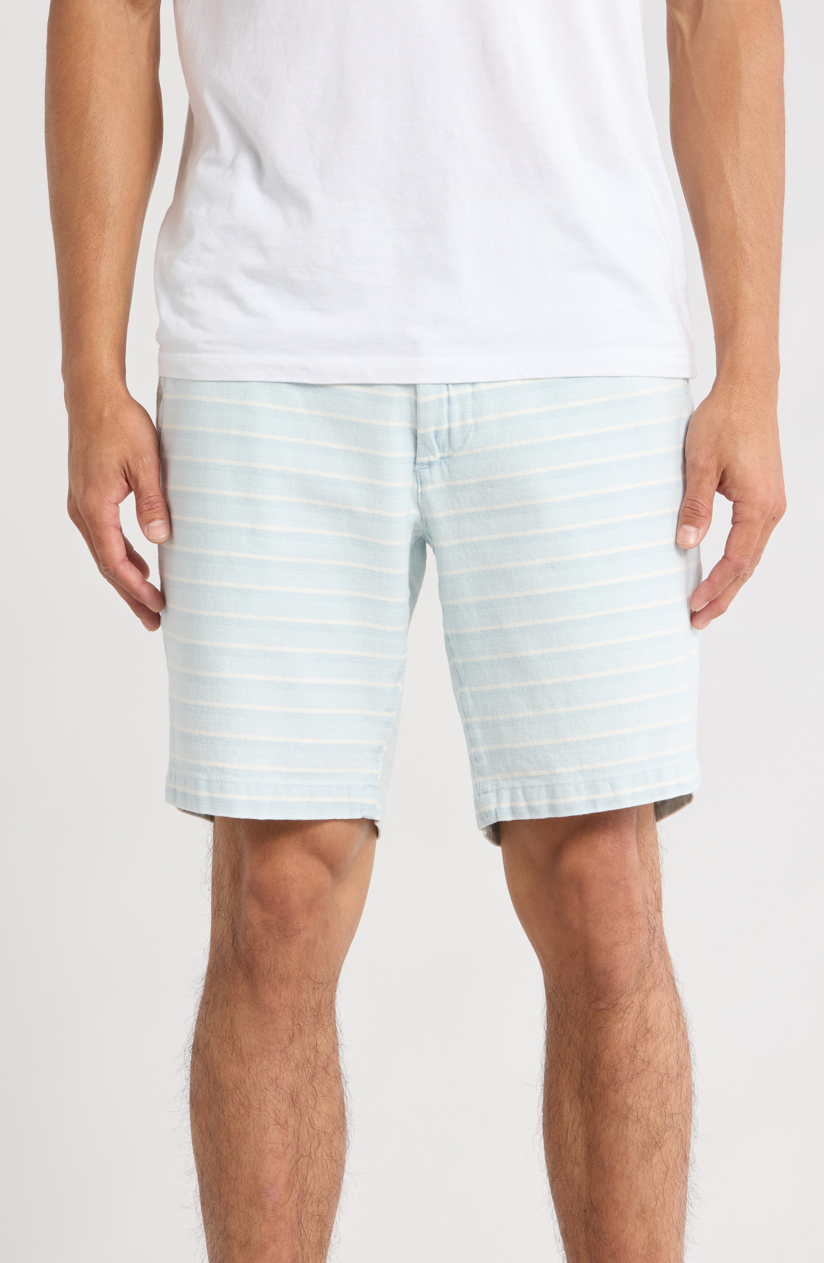 AG Wanderer Stripe Slim Fit Chino Shorts