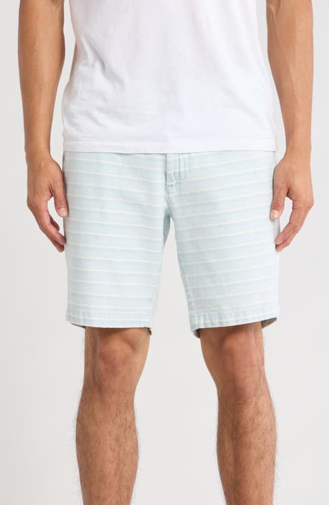Wanderer Stripe Slim Fit Chino Shorts