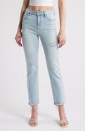 HIDDEN JEANS Fray Hem Ankle Cigarette Skinny Jeans
